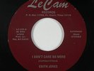 Funk Soul 45 - Edith Jones - I Don't Care No More - Le Cam VG+ mp3 Cresa Watson