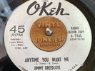 JIMMY BREEDLOVE My Guardian Angel / Anytime You Want Me Okeh Promo 45 Hear
