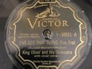 78rpm Victor V-38521 King Oliver I’ve Got That Thing/Freakish Light Blues VG+