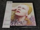 DAVID BOWIE  HUNKY DORY 1990  RYKO 2LP Double LP CLEAR VINYL WITH OBI Limited