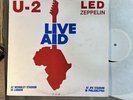 U2 / Led Zeppelin Live Aid  LP Elmo Nigby Records L 31486 RARE