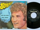 JOHNNY HALLYDAY SINGLE ENTRE MES MAINS ESPAGNE MINT