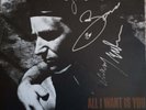U2 7 inch signed by Bono and Larry Mullen Jr. All I Want is You