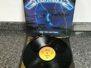 LP VINYL METALLICA ALBUM RIDE THE LIGHTNING 1989 EUROPE PRESS PRO CLEANED EX/EX