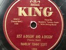 Just A-Diggin' And A-Diggin'/Waiting by Ramblin' Tommy Scott (King 1099) 10