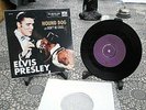 1 x Single Elvis Presley Hound Dog His Masters Voice HMV 45 - POP 249