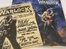 WARLOCK TRIUMPH AND AGONY LP VINYL  GERMAN HEAVY METAL With Original Show Flyer