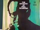 ORIGINAL ANDY WARHOL ART COVER & VINYL PAUL DESMOND