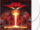 U.D.O. ‎– Steelfactory (Sealed New White Vinyl LP) Bent corner R117A