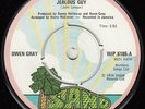 OWEN GRAY  JEALOUS GUY  UK ORIG  NICE MID SEVENTIES JOHN LENNON COVER