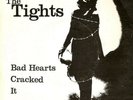 TIGHTS- BAD HEARTS, CRACKED,  IT 45 EP CHERRY RED NEAR MINT CONDITION