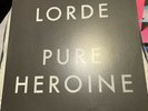 LORDE PURE HEROINE VINYL ONLY PLAYED ONCE SOME SIGNS OF SHELF WEAR