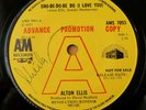 Alton Ellis 'Sho Be Do Be Do (I Love You) 1973 A&M Reggae Soul UK DEMO 45 HEAR