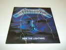 Metallica - Ride the Lightning Megaforce 1st pressing MRI 769 with Insert