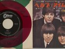 The Beatles Help  / I'm Down Red Vinyl 1965 Odeon Records OR-1412 Japan 7
