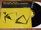 Miles Davis Relaxin' 1st W50 DG Prestige lp John Coltrane Philly Joe Jones