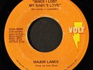 MAJOR LANCE: since i lost my baby's love / girl, come on home Volt 7