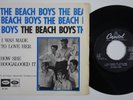 BEACH BOYS I Was Made To Love Her / How She Boogalooed It RARE Sweden *ONLY* 45