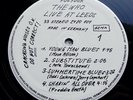 THE WHO Live At Leeds GERMANY POLYDOR *COMPLETE* MINT