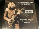 ALLMAN BROTHERS BAND-THE FINAL NOTE...LIMITED...RSD...COLOR VINYL...NEW SEALED