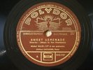 Jazz Michel Warlop Sweet Serenade & Crazy Strings 78 Tours Polydor 512.737