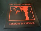 the sisters of mercy - colours in carnage  -2 x lp - coloured
