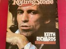 KEITH RICHARD -  TORONTO SESSIONS Green Wax POSTER Vinyl VG+/ VG+ Rolling Stones