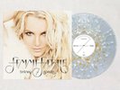 Britney Spears Femme Fatale Limited LP Clear Gold White Vinyl Record Album EUC
