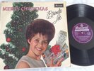 Brenda Lee - Merry Christmas From Brenda Lee - Brunswick Stereo 1st Press LP VG+