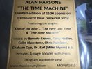 Alan Parsons Project The Time Machine Mint Reissue Remastered Blue Vinyl