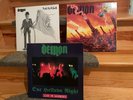 4 Metal LP's Demon; One Helluva Night, Taking the World by Storm, The Plague