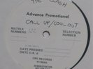 The Clash, Call Up, Cool Out, Magnificent Dance, Mag. Seven, advance promotional
