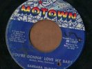 BARBARA McNAIR - You're Gonna Love My Baby + Touch Of Time - MOTOWN 60s soul 45