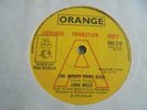 John Miles - One Minute Every Hour 1973 UK 45 ORANGE DEMO NORTHERN SOUL