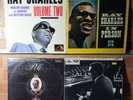 RAY CHARLES - 4x VINYL LPS inc. In Person MONO Press + Live Renaissance Country