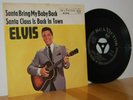 ELVIS PRESLEY Santa Bring My Baby Back Picture Sleeve PS German 45 7'' X RARE