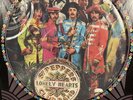 The Beatles Sgt Pepper’s Lonely Hearts Club Band USA Pic Disc Vinyl EX Condition