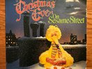 Christmas Eve on Sesame Street LP 1980 Pressi Big BIrd Gatefold w/ Inner  VG+