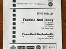 Elvis Presley - Frankie And Johnny RCA 47-8780 Germany 7