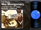 WES MONTGOMERY Full House LP RIVERSIDE RLP 434 MONO Wynton Kelly Johnny Griffin