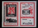 Vintage The BEATLES 1970 Let It Be not LP 45rpm movie film Drive In PROMO FLYER
