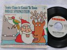 Bruce Springsteen - Santa Claus Is... -  US Promo Christmas Picture Sleeve PS 7