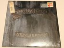 Bon Jovi New Jersey Hair Metal Vinyl Record Shrink Hype Sticker Clean