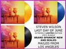 STEVEN WILSON - LAST DAY OF JUNE - 3LP LIMITED EDITION BUNDLE Black+Blue+Flaming