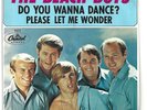 BEACH BOYS 45  Do You Wanna Dance? / Please Let Me Wonder  w/picture sleeve - NM