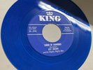 Roy Brown 45 Queen Of Diamonds / Fannie Brown Got Married BLUE WAX KING REPRO M