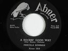 Doo-Wop R&B 45 - Priscilla Bowman - A Rockin' Good Way - Abner - mp3