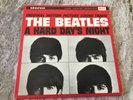 THE BEATLES A HARD DAYS NIGHT UNITED ARTISTS 1964 PRESSING EX/G+