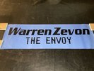 VERY RARE 1982 WARREN ZEVON THE ENVOY PROMO POSTER 36” X 12” ASYLUM
