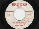 '64 NORTHERN R&B/Deep Soul GLADYS TYLER One Man's Woman/I Am Confused VG++ HEAR